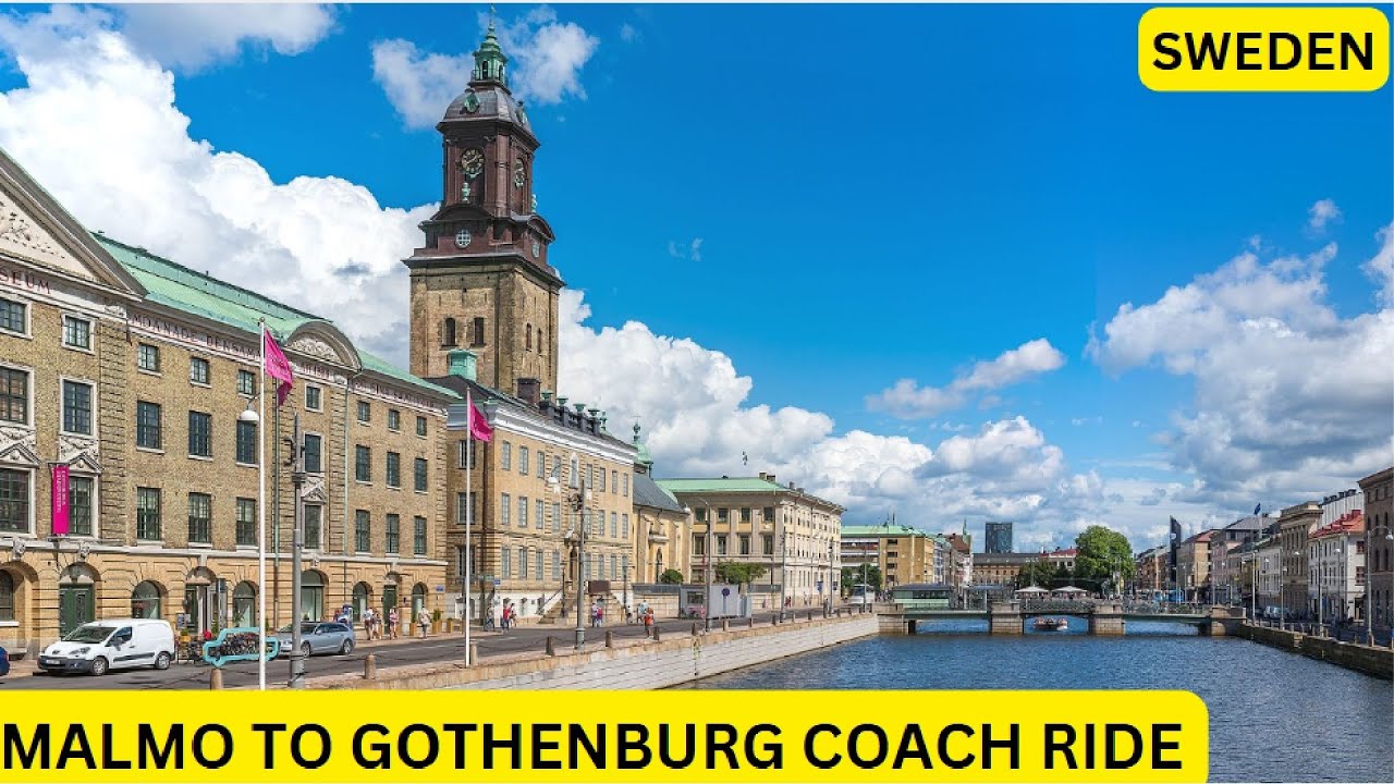 MALMO TO GOTHENBURG COACH RIDE | SWEDEN -12 | BINU
