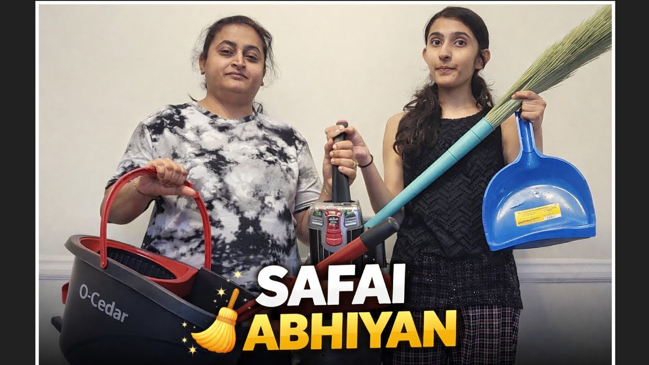  Vlog-29.  SAFAI ABHIYAN.  Cleaning 🧼✨ #chores #housework #tidiness