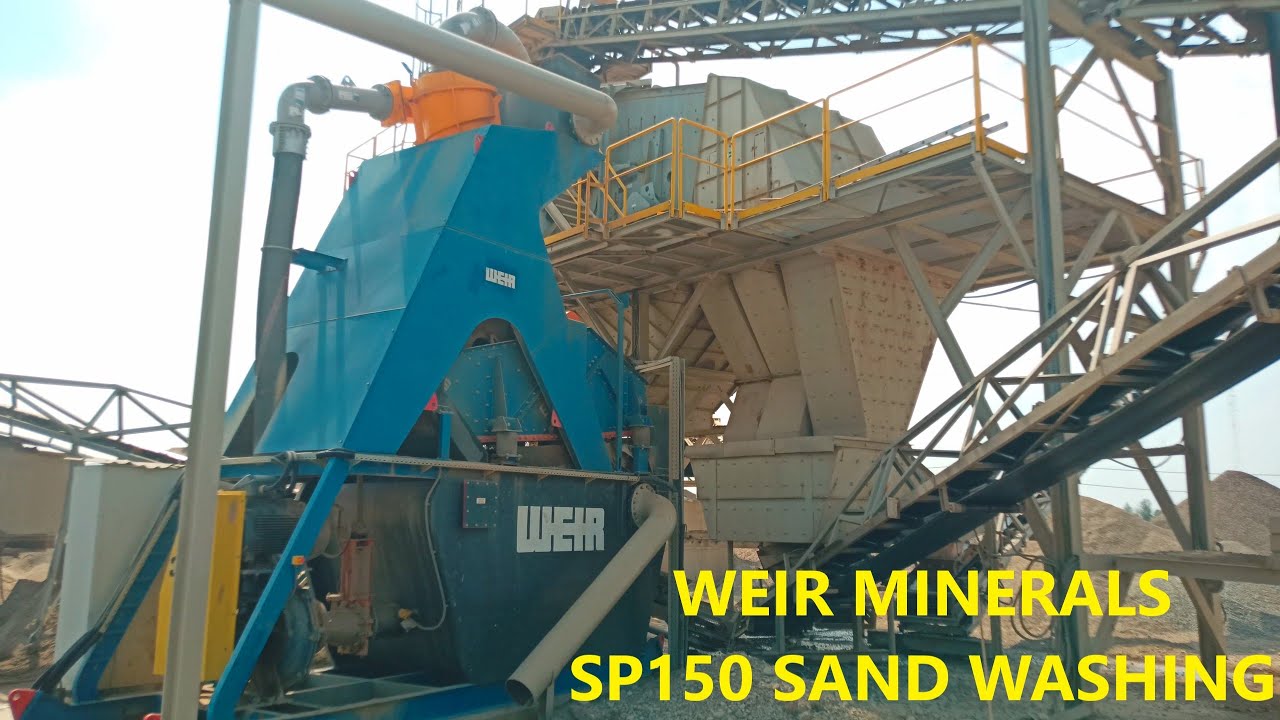 Hydrocyclone for sand washing - Weir Minerals - SP150 - Warman, Cavex, Trio - Sandplant by Weir