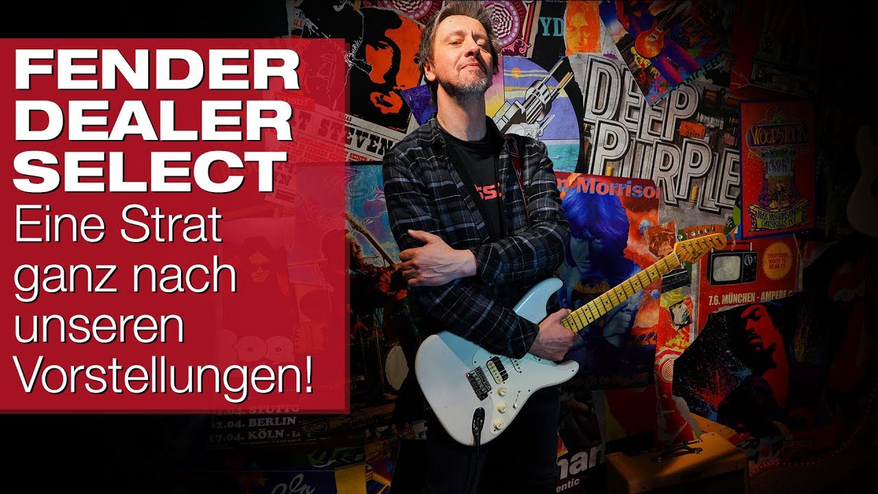 Unsere FENDER session Dealer Select Stratocaster ist da! EXKLUSIV!