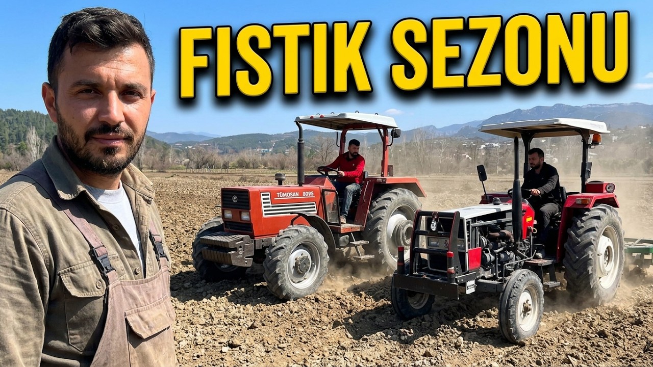 Çiftçiler Hareketlendi ‼️ Tümosan 8095 Ve Başak 2073 sh Traktör İle Tarla Hazırlıkları