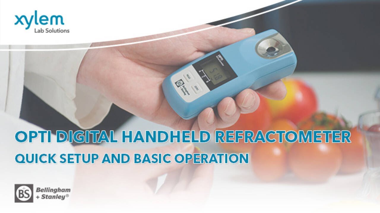 OPTi Digital Handheld Refractometer - Quick Setup & Basic Operation