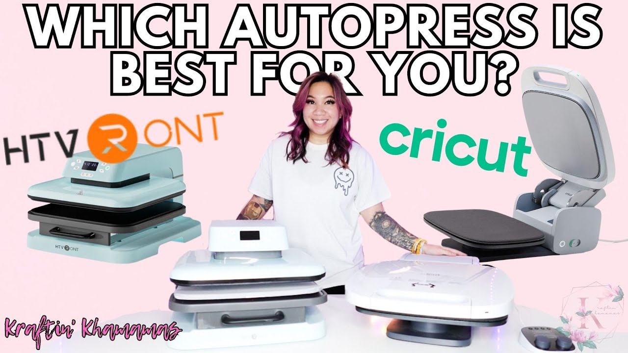 HTVRont Autopress Vs. Cricut Autopress
