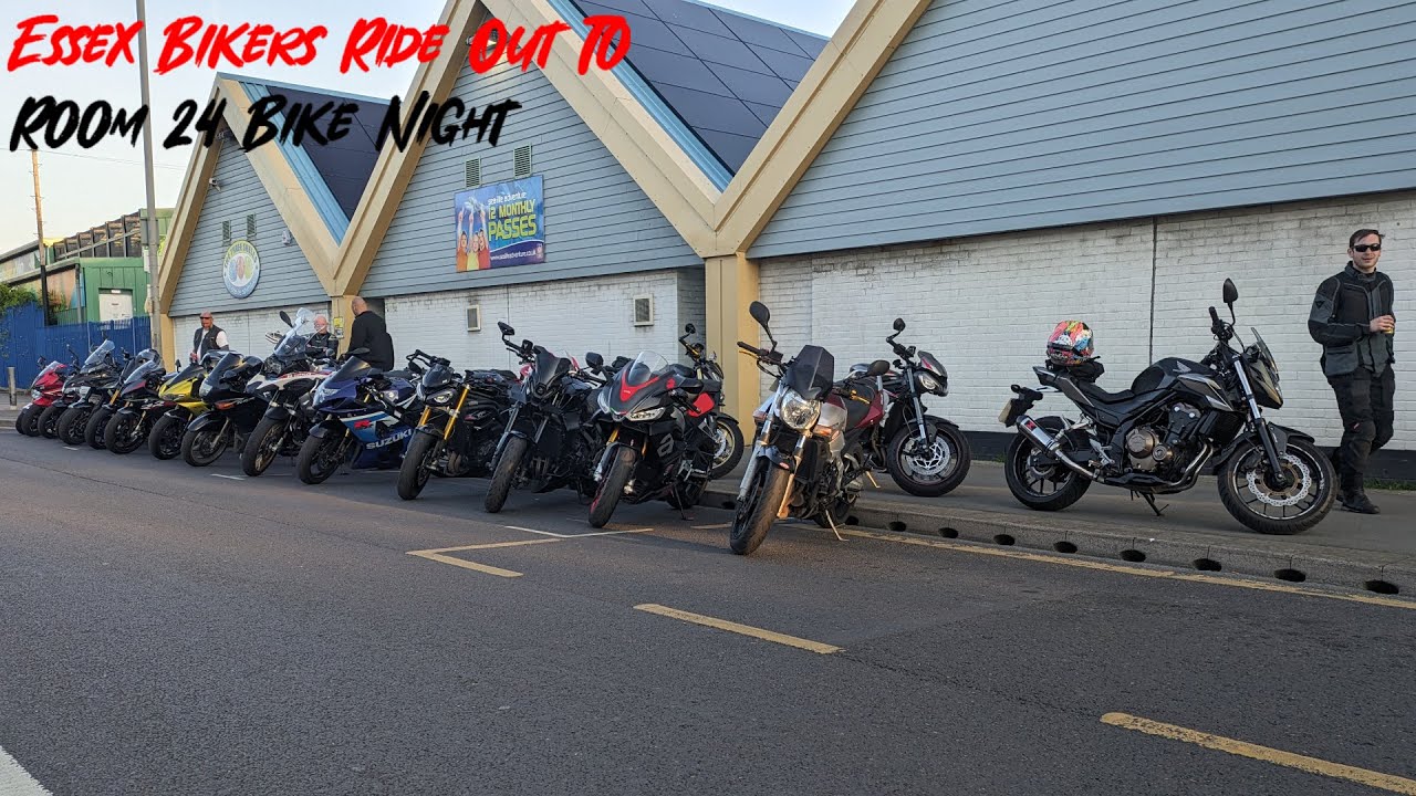 Essex Bikers Ride-Out To Room 24 Bike Night