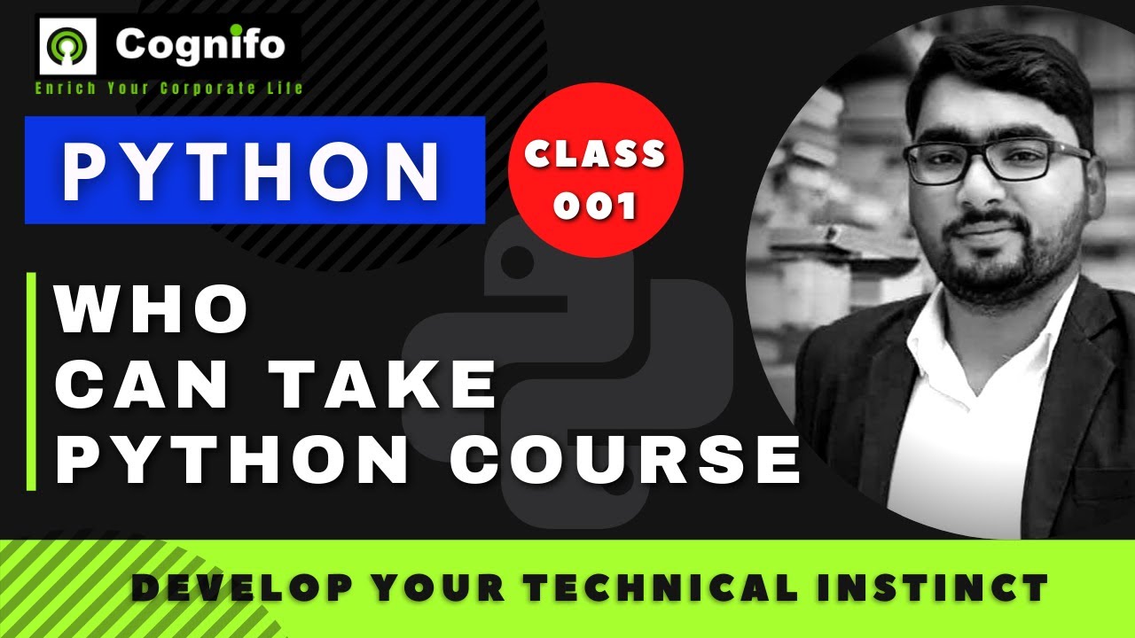 1 Python   Who can Take the Course 1