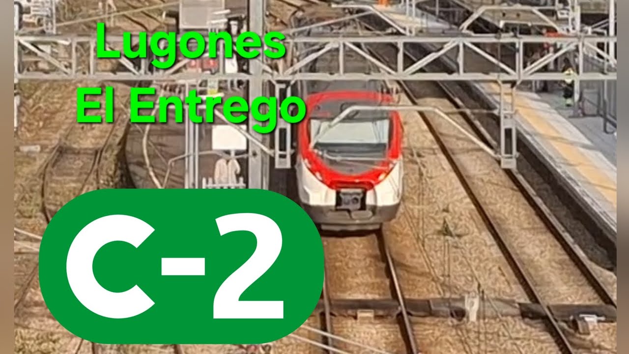 Cercanías Asturias C2 + C3 I Viaje de Lugones/Llugones a El Entrego/L'entregu