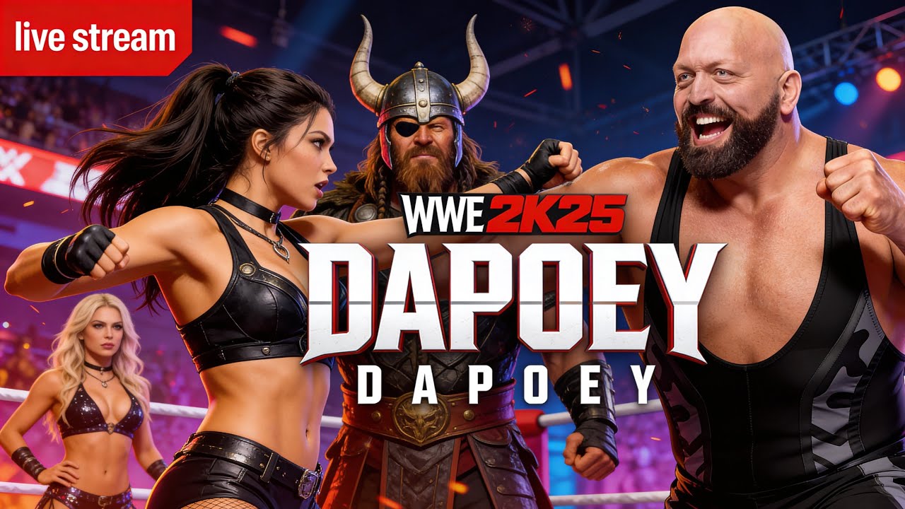 🔴[LIVE] WWE 2K25 II MENCOBA BERGULAT-DENGAN GAYA #wwe2k25 #wwe #wrestling