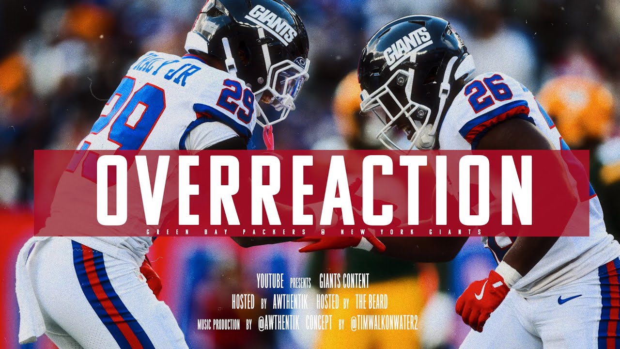 The Giants Have Hit Rock Bottom. Loss To the Packers Makes It 5 In A Row