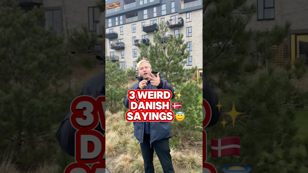 3 Weird Danish Sayings! 🇩🇰 #Denmark #Danish #Goviral #Fyp #Nordic #Scandinavian #Copenhagen #l&aelig;r