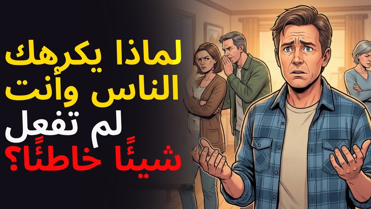يكرهك الناس بسبب هذه الأشياء الستة (ولا ذنب لك في أي منها)