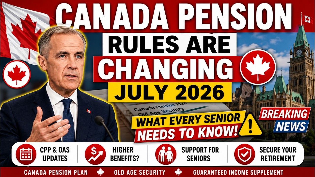 Canada Pension Rules Are Changing JULY 2026 &mdash; What Every Senior Needs to Know!