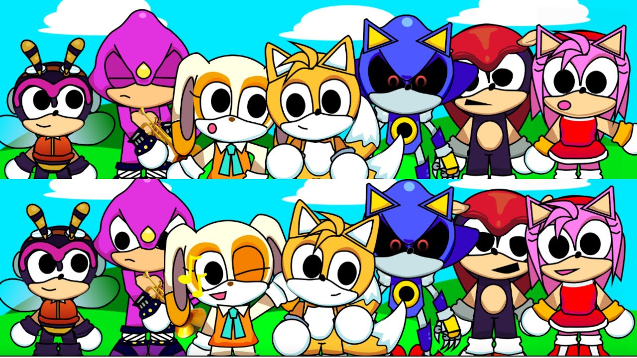 NEW INCREDIBOX MOD! Sonic vs Metal Sonic Beatbox Mix Sprunki