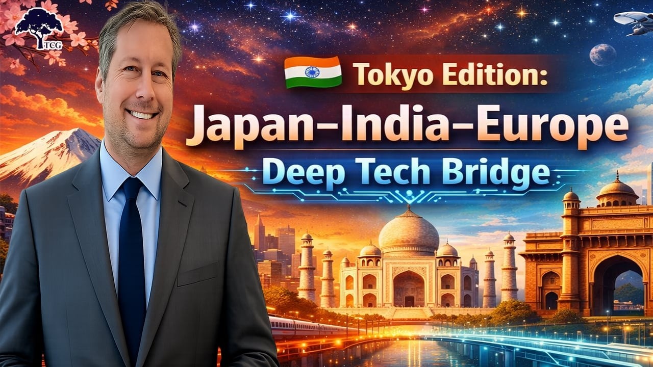 🇮🇳🇪🇺 Tokyo Edition: Japan–India–Europe Deep Tech Bridge