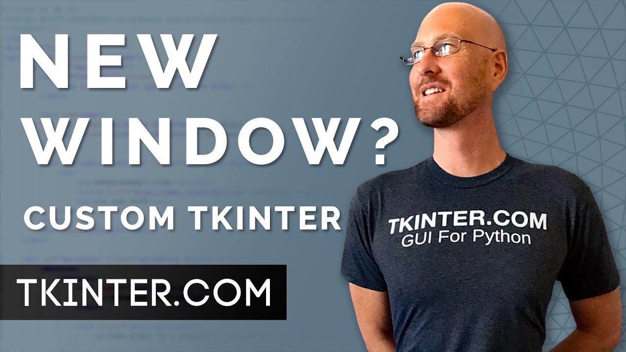 New Top Level Windows - Tkinter CustomTkinter 15