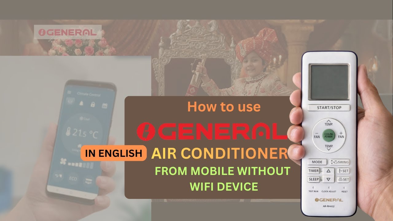O General AC Mobile Control | Step-by-Step in English