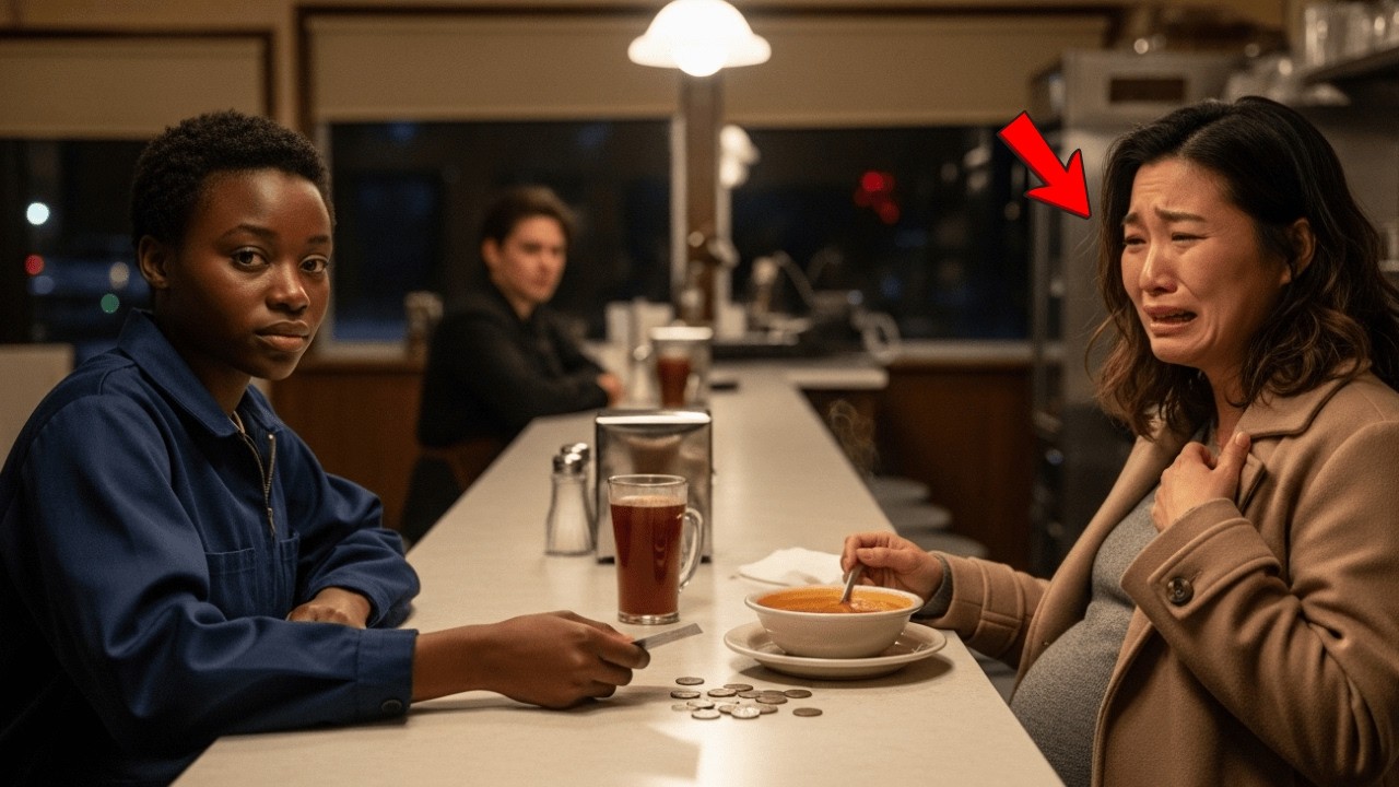 Poor Black girl Paid for Hungry pregnant Woman's Meal — Next Day, mafia boss Knocked on Her Door