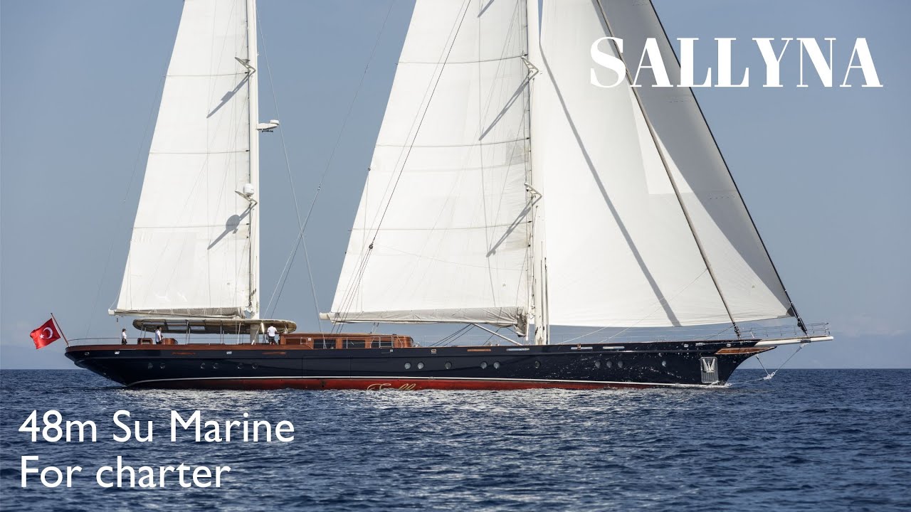 SY SALLYNA - 48m SU Marine Sailing Yacht for Charter