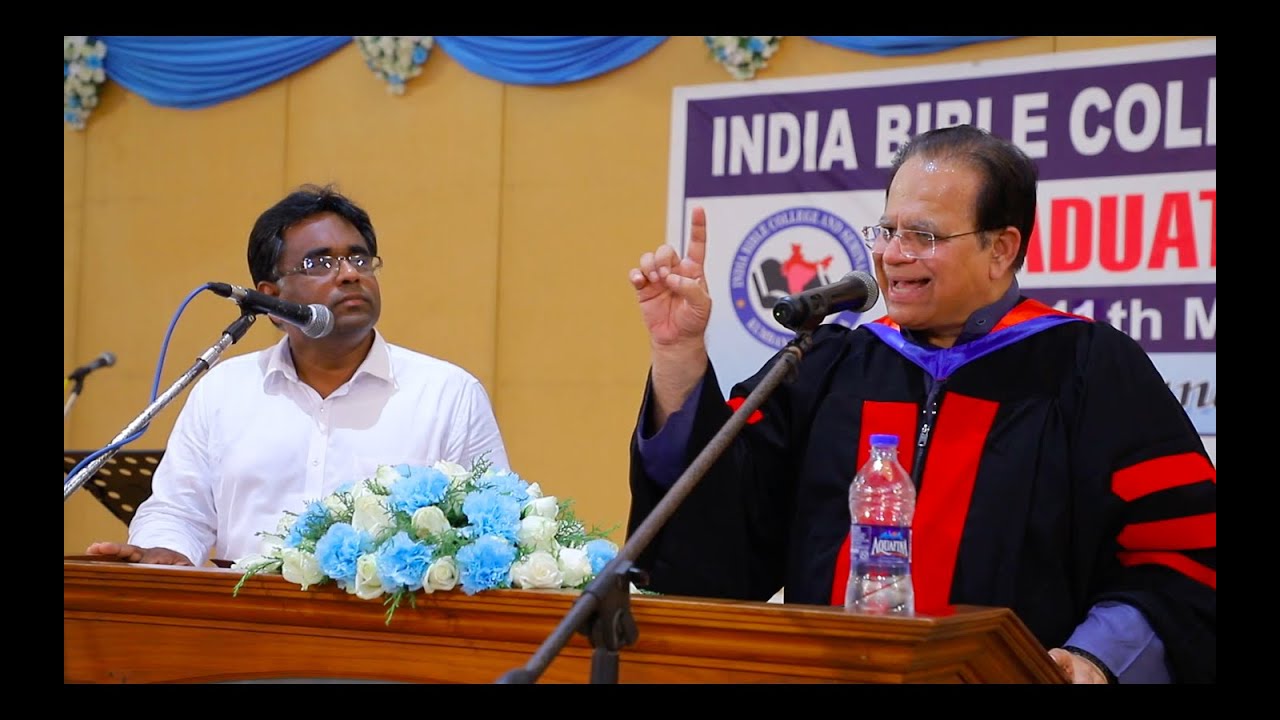 India Bible College & Seminary Graduation Service 2020