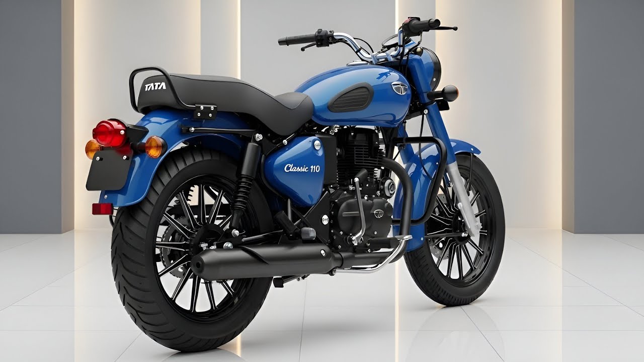 Обзор мотоцикла TATA Classic 110 2026 года &ndash; крутой классический мотоцикл.