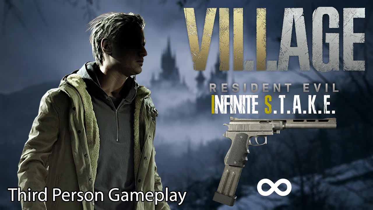 Resident Evil Village - Infinite S.T.A.K.E. Only in Third Person Full Gameplay