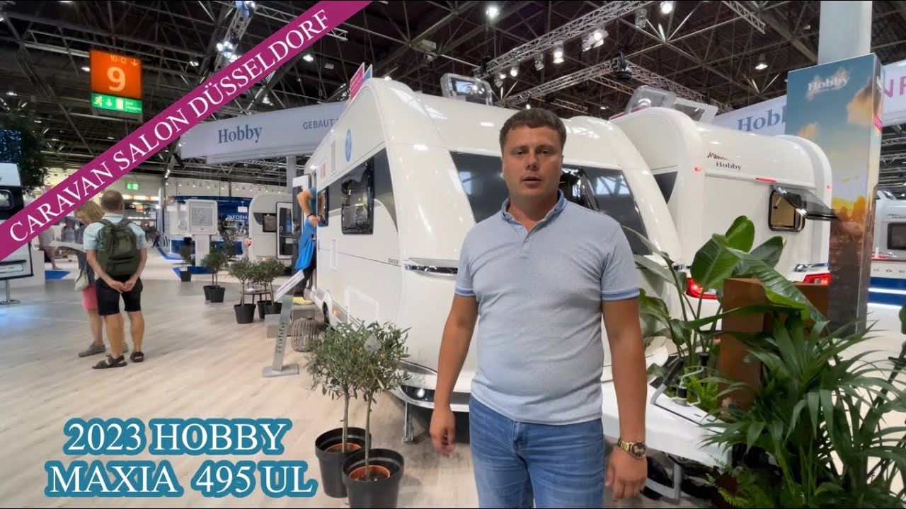 NEW: 2023 Hobby MAXIA 495 UL! CARAVAN SALON DÜSSELDORF 2023 - Прицеп-дача, Караван