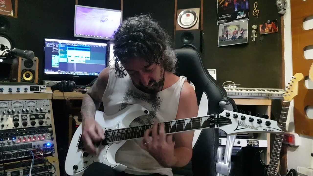 Ibanez RG350Dx Dimarzio Air Norton y Tone zone. test Ariel Ranieri