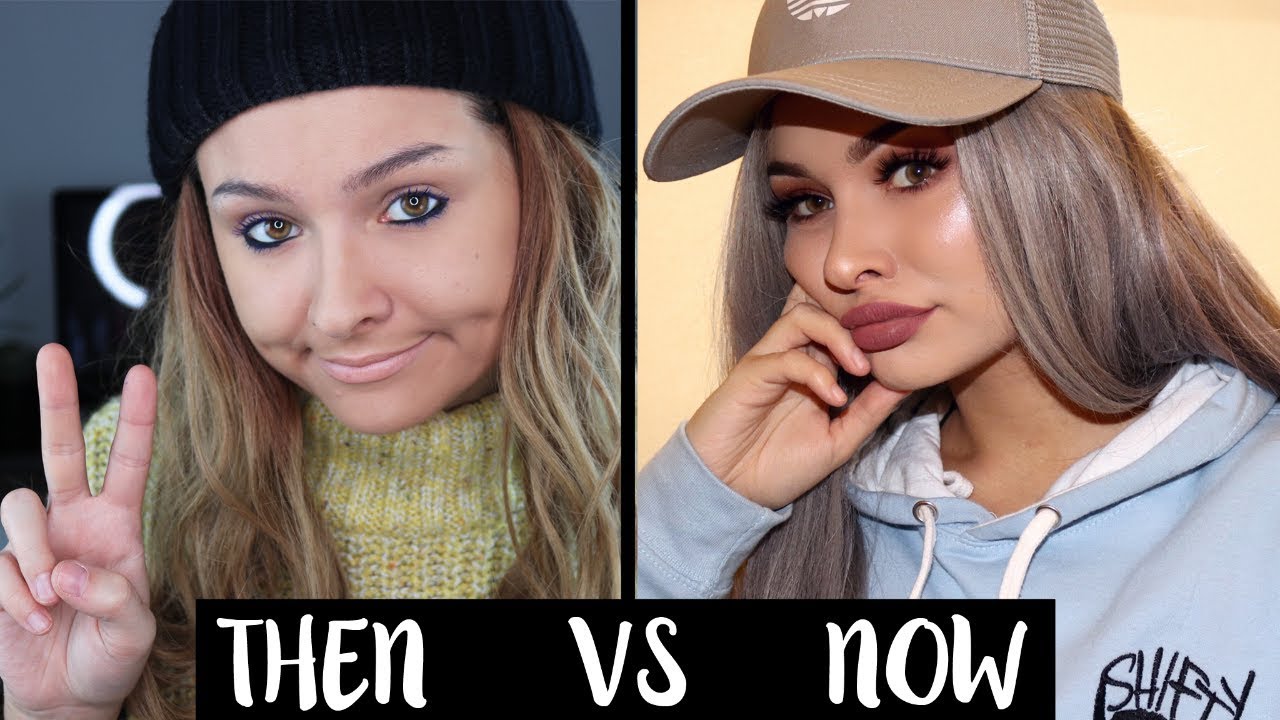 HOW I DID MY MAKEUP IN HIGH SCHOOL | Talia Mar