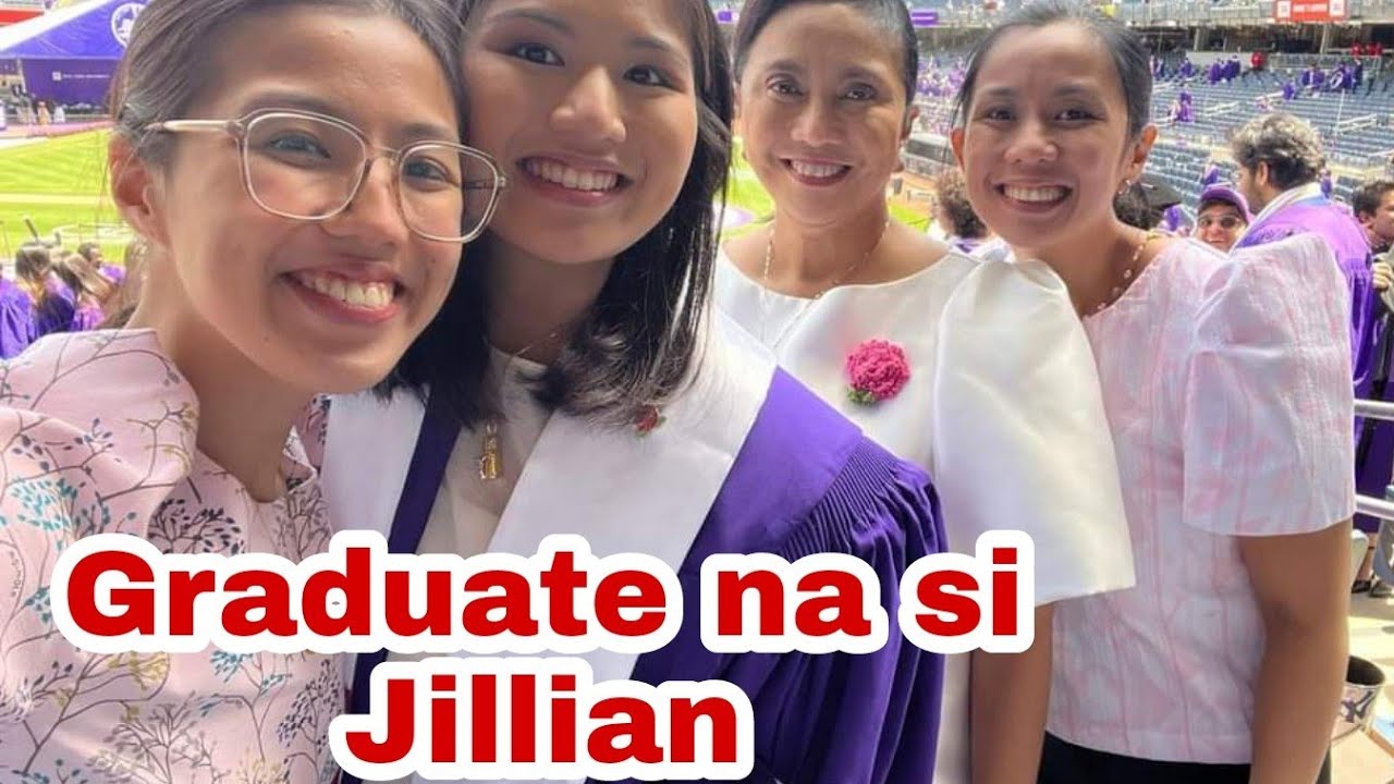 Congratulations Jillian Robredo Major in Economics and Major in Mathematics