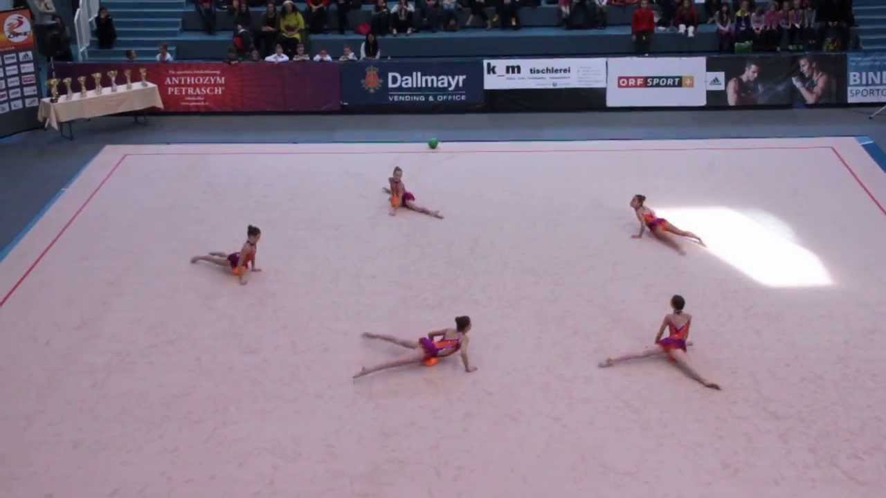 Gruppen-Staatsmeisterschaft in Rhythmischer Gymnastik 2013 - Beste Ballgruppe 2013