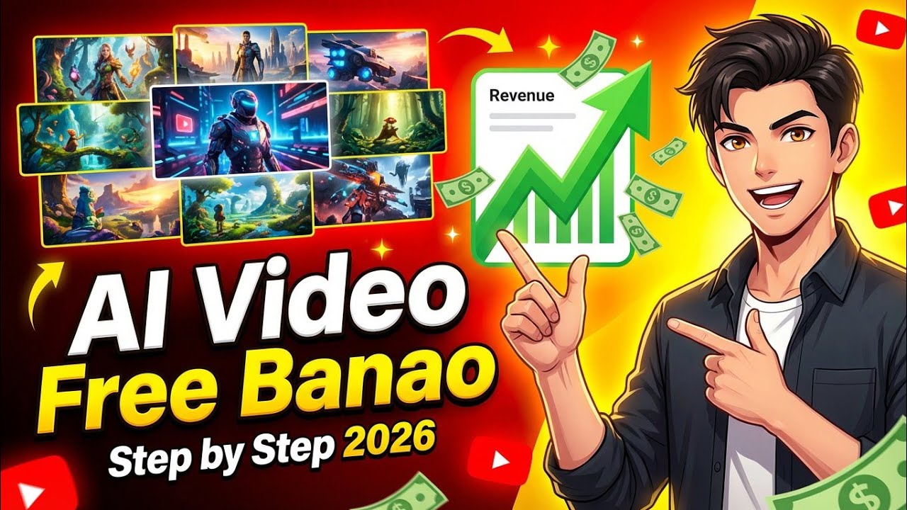 AI Video Kaise Banaye? Step by Step (2026) | How to create AI video 