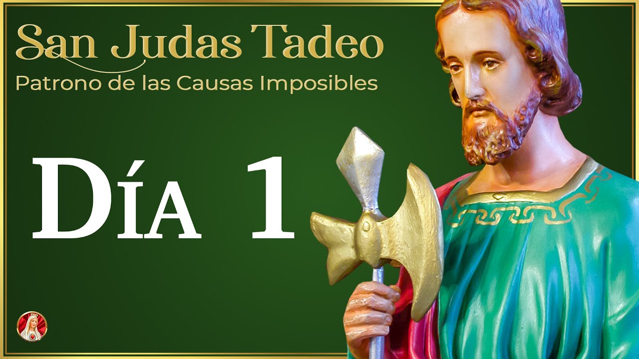 Novena de San Judas Tadeo - Día 1 #novena