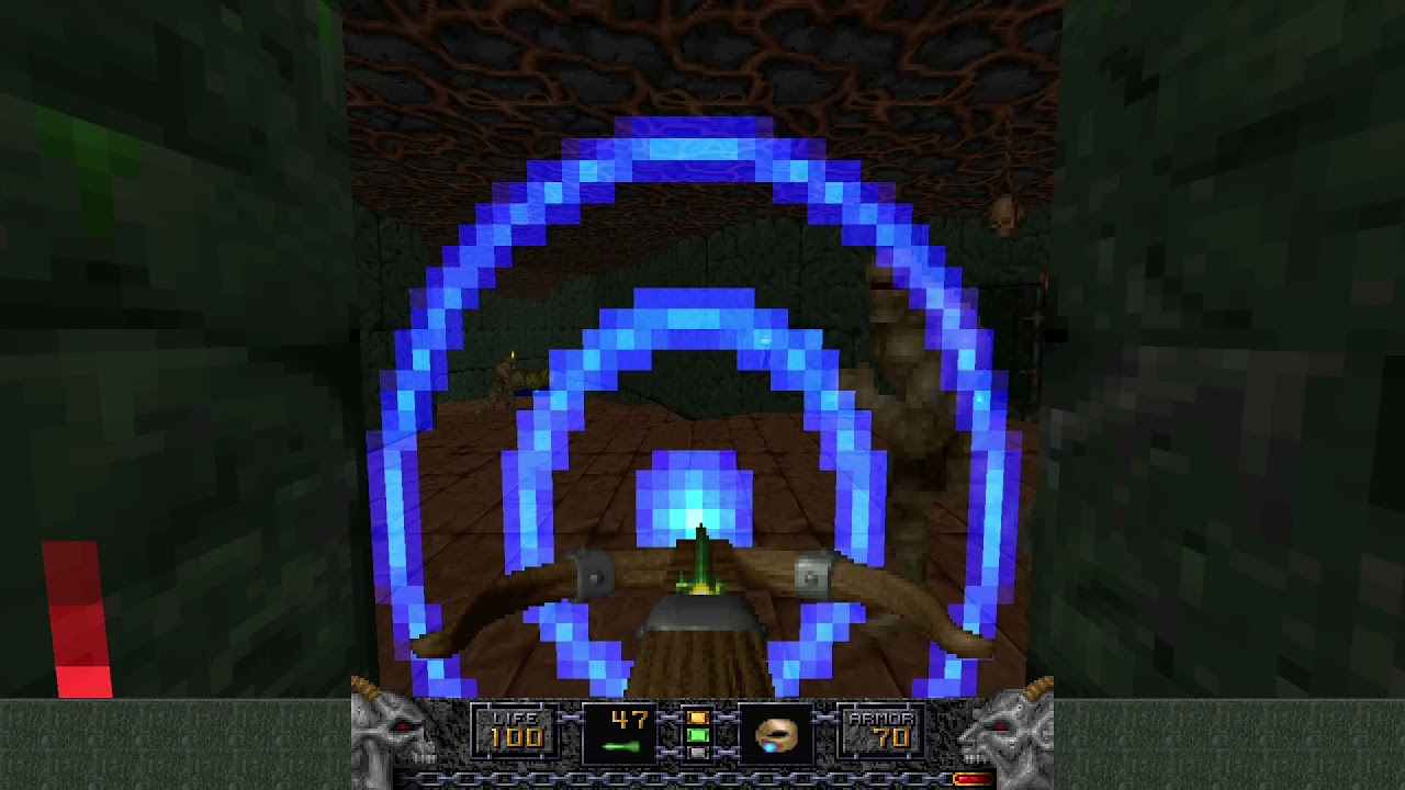 LONGPLAY: Heretic - Episode 3: The Dome of D'Sparil (1994) [GZDoom]