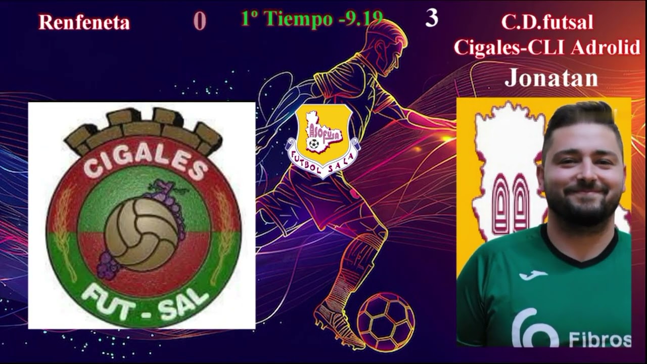 Asofusa Liga Bronce G3 Renfeneta Vs C.D. Futsal Cigales Cli Adrolid 1-9 10/01/2026