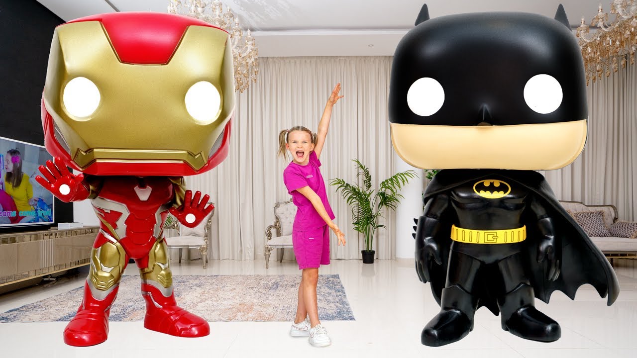 Les jouets Pop prennent vie