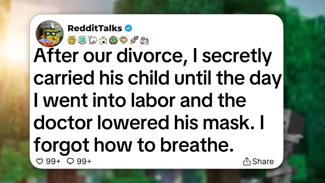 After our divorce, I secretly carried his child until the day I went into labor and the doctor...