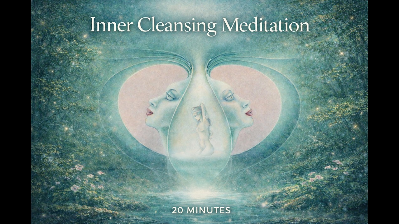 Inner Cleansing Meditation | Wash Away Stress & Negative Energy • 20 Minutes | Silent Temple