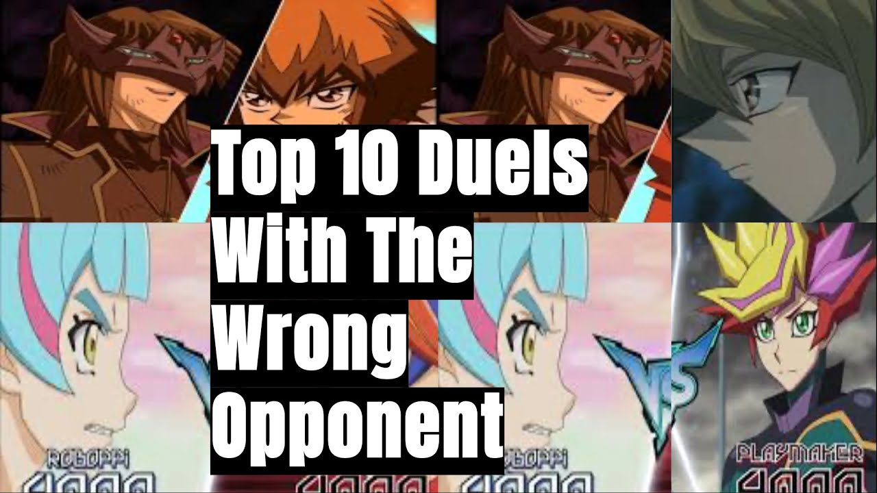 Top 10 Yu-Gi-Oh Anime Duels With The Wrong Opponent