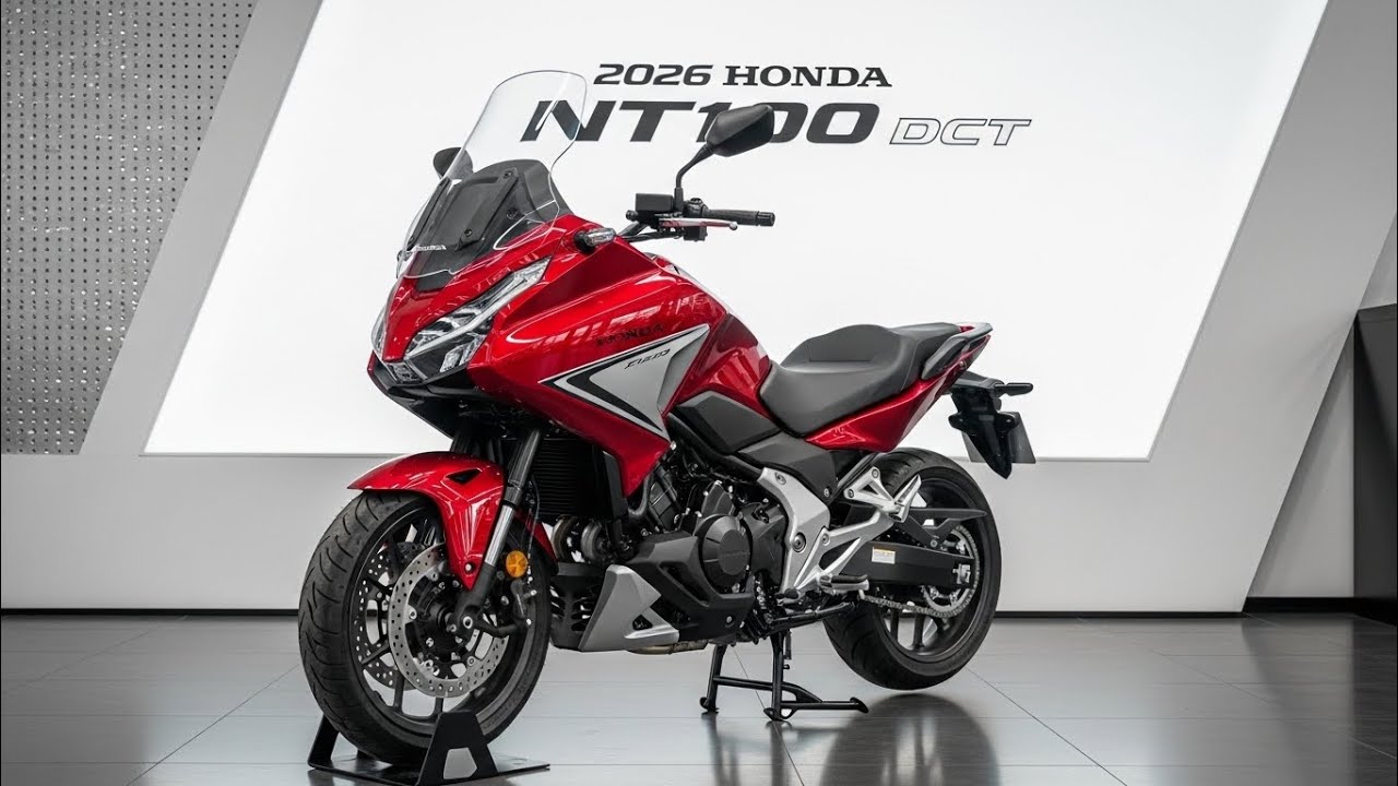 Представлен новый мотоцикл Honda NT1100 DCT 2026 года – самый умный туристический мотоцикл, когда...