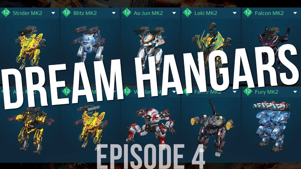 War Robots - Dream Hangar: Fury Redeemer наносит 4 миллиона урона! | Геймплей Dream Hangar, эпизод 4