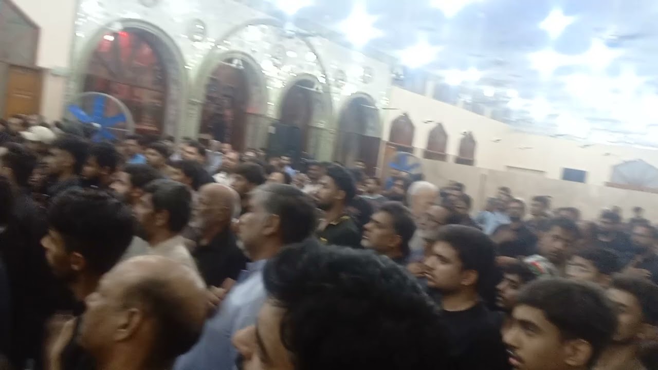 Ae Chand muharam k tun badli men Chala ja imam bargha shuhada e Karbala ancholi karachi