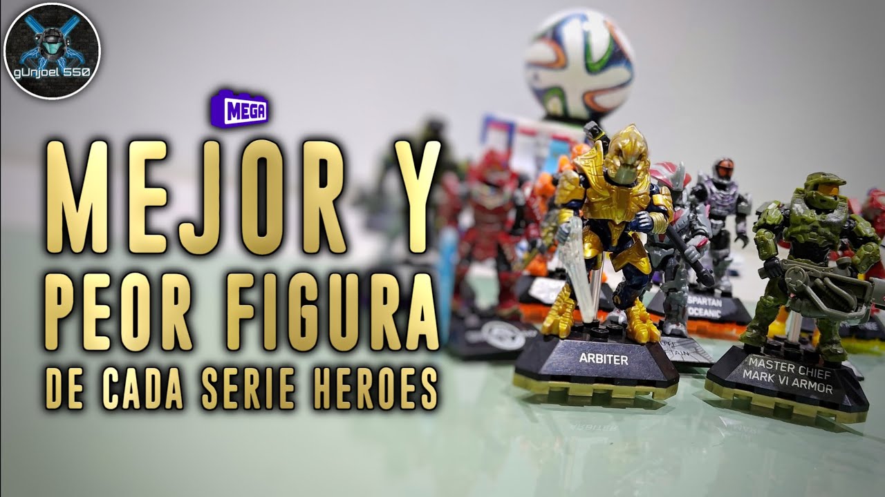 La MEJOR y PEOR figura de todas las Series Heroes // HALO MEGA