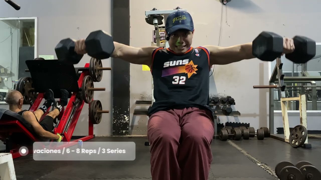 De brazo 20 a brazo chuzado: rutina asesina de bíceps, trícep y hombro en el gym