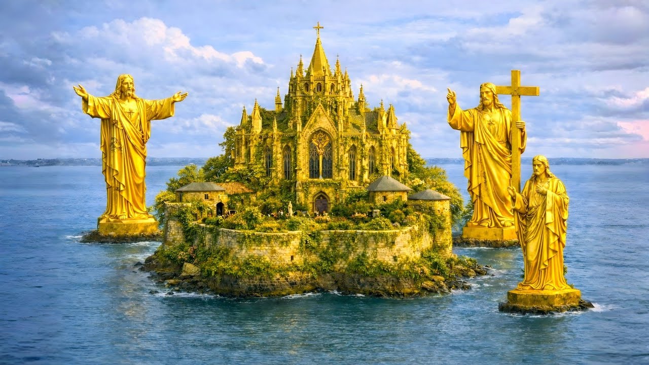 I Turned an Abandoned Ocean Fort Into a Modern Luxury Church (ASMR)