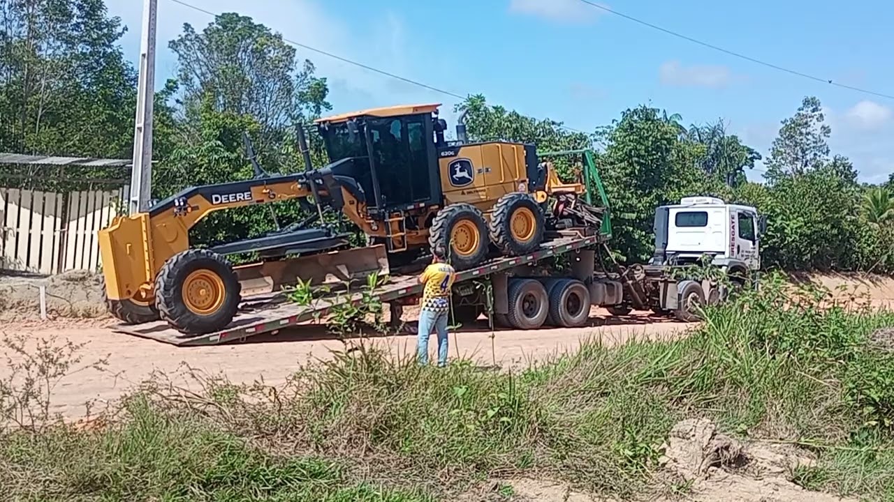 🚜 PATROL NOVA NA ÁREA (OU MELHOR DIZENDO, NA OBRA 🏗️) @amazoncampos1487 @JohnDeere 🚜🇺🇸