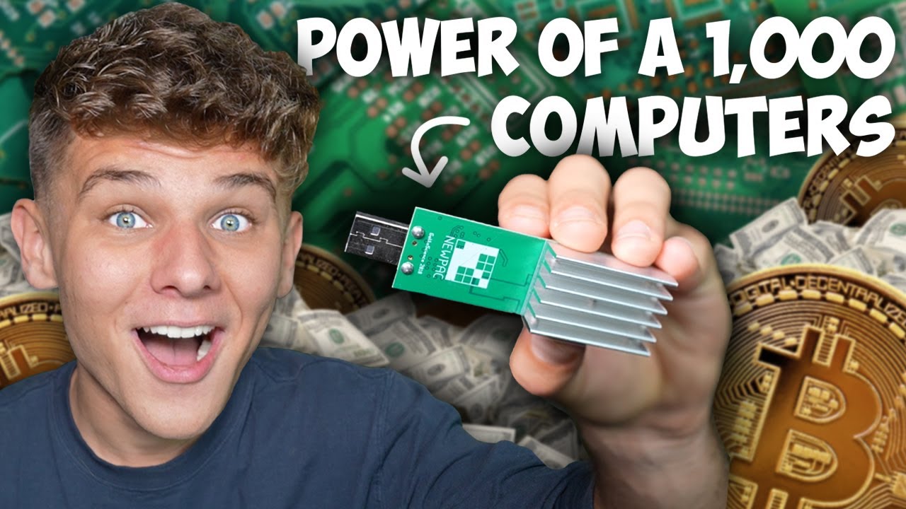 Майните биткоины на дешевой USB-флешке