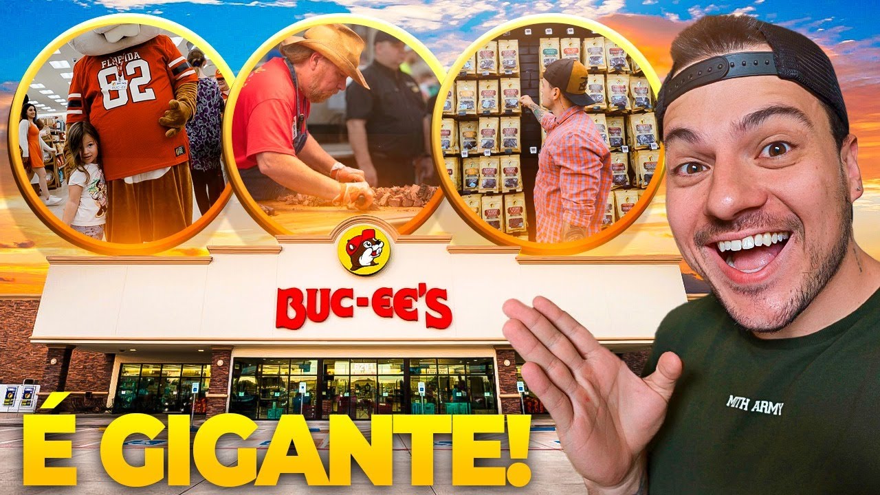 Visitei o MAIOR Posto De Gasolina DO MUNDO! Conheça a Rede Texana Bucee's