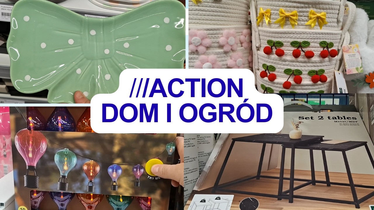 ACTION WIOSNA DOM I OGRÓD PRZEGLĄD PÓŁEK 
