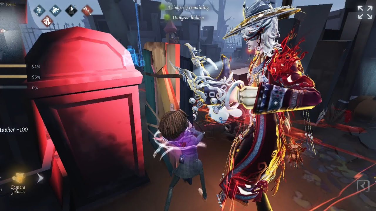 When u already safe & Excitment say no 😅|IDENTITY V|(Photographer)#Rank104 #第五人格 #novelist  #idvrank