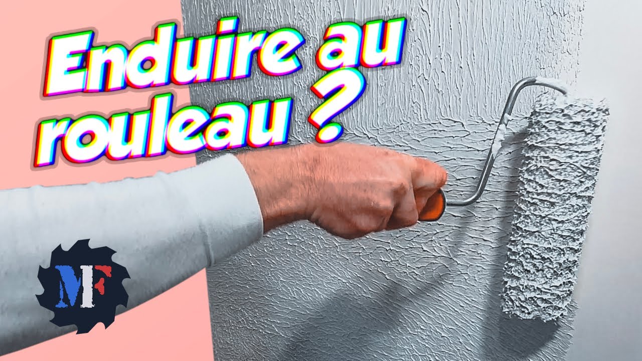 Pourquoi L'ENDUIT AU ROULEAU pour un mur ou plafond ? Rénovation Douche Italienne Ep 11