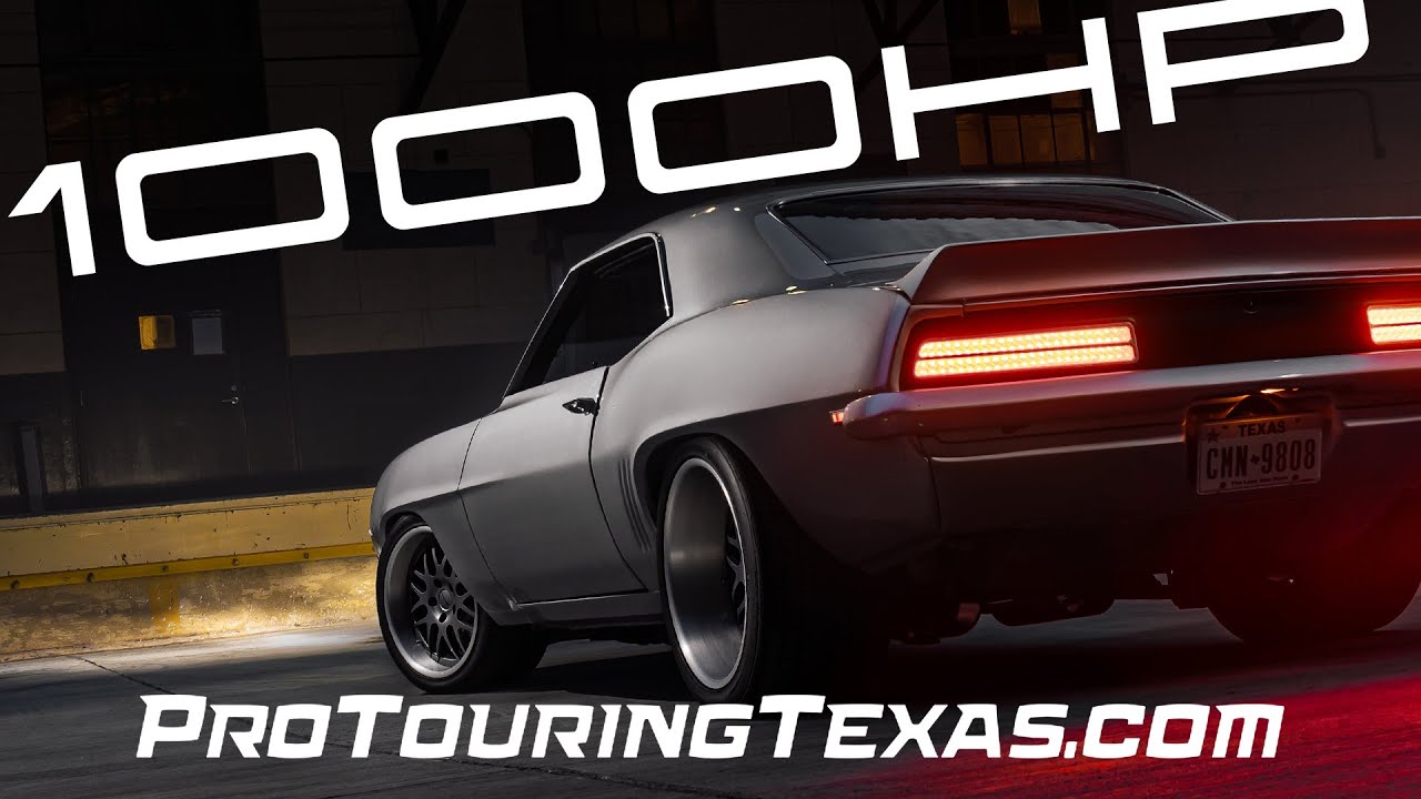 1969 Chevy Camaro: 1000HP, Roadstershop Chassis and Cool Factory Options, plus T56 for smoking tires